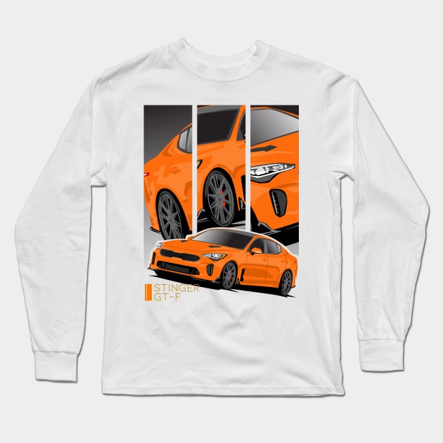 Stinger GT-F 2017 Long Sleeve T-Shirt by gaplexio